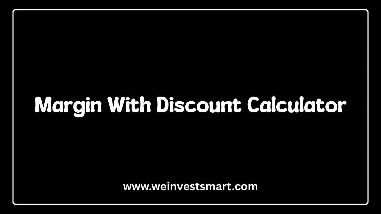 Margin With Discount Calculator - Promotional Pricing and Profit Erosion Analysis